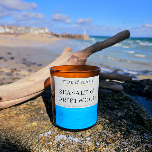 Seasalt & Driftwood Soy Wax Candle Jar