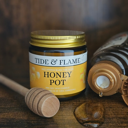 Honey Pot Mini Candle Jar