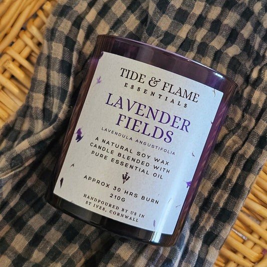 Lavender Fields Essential Oil Candle
