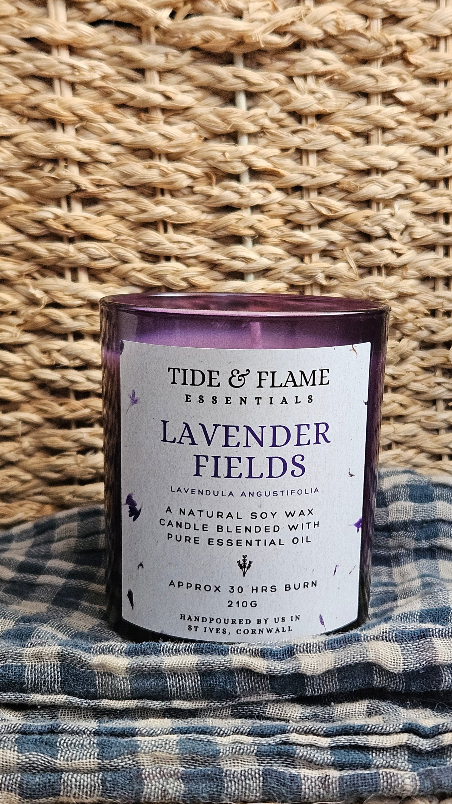 Lavender Fields Essential Oil Candle