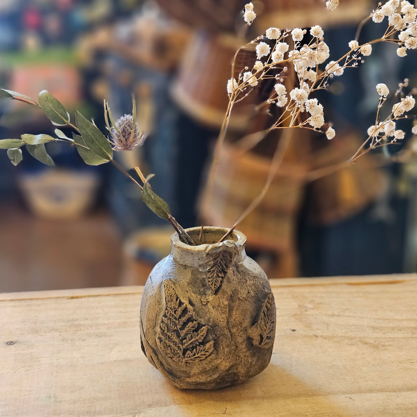 Fern Leaf Mini Vase