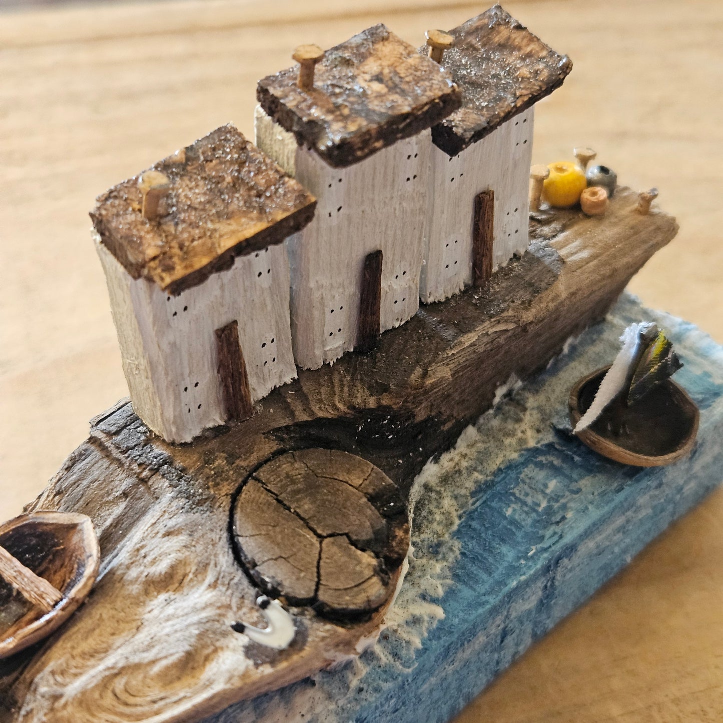 Rugged Coast Driftwood House