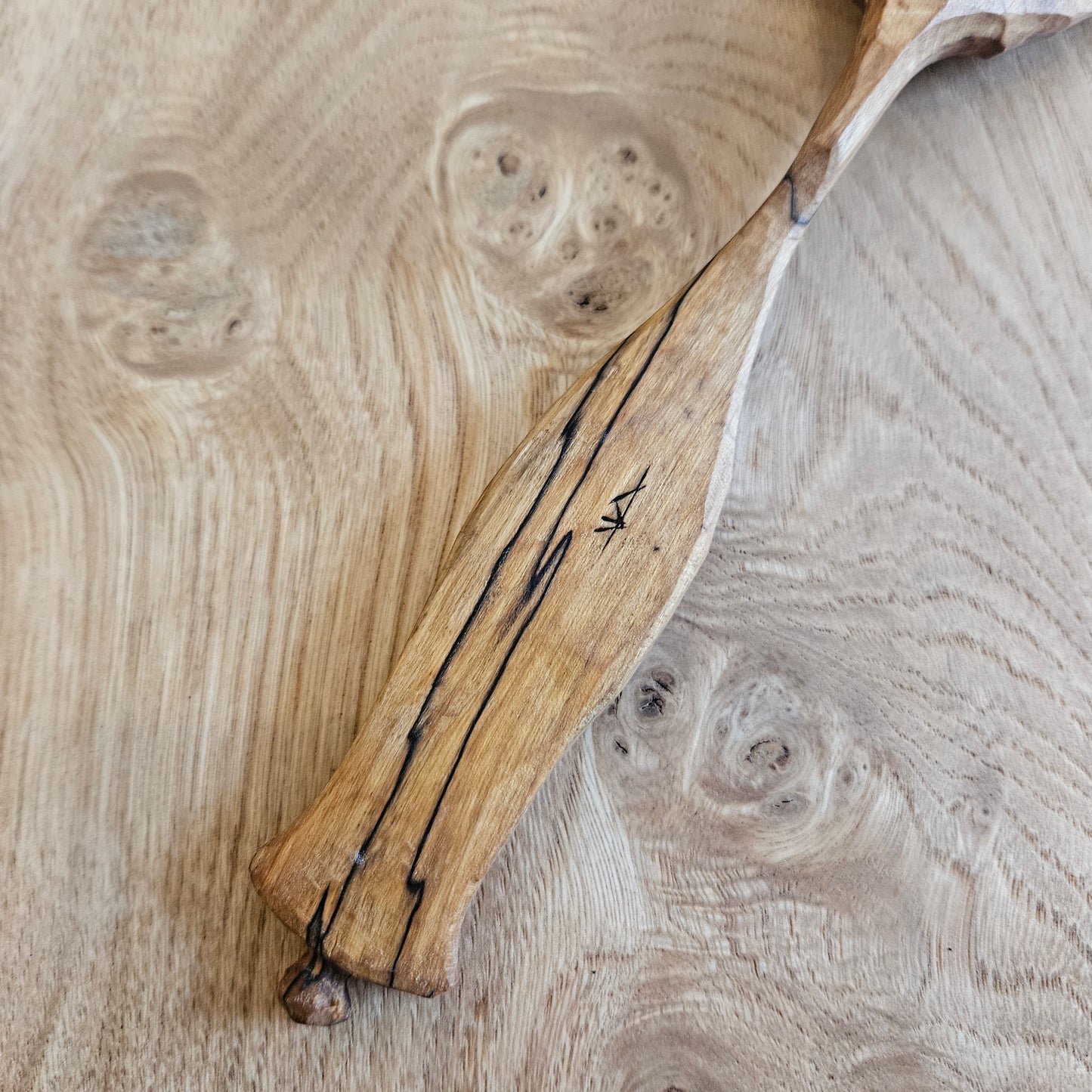 Spalted Cherry Eating Spoon
