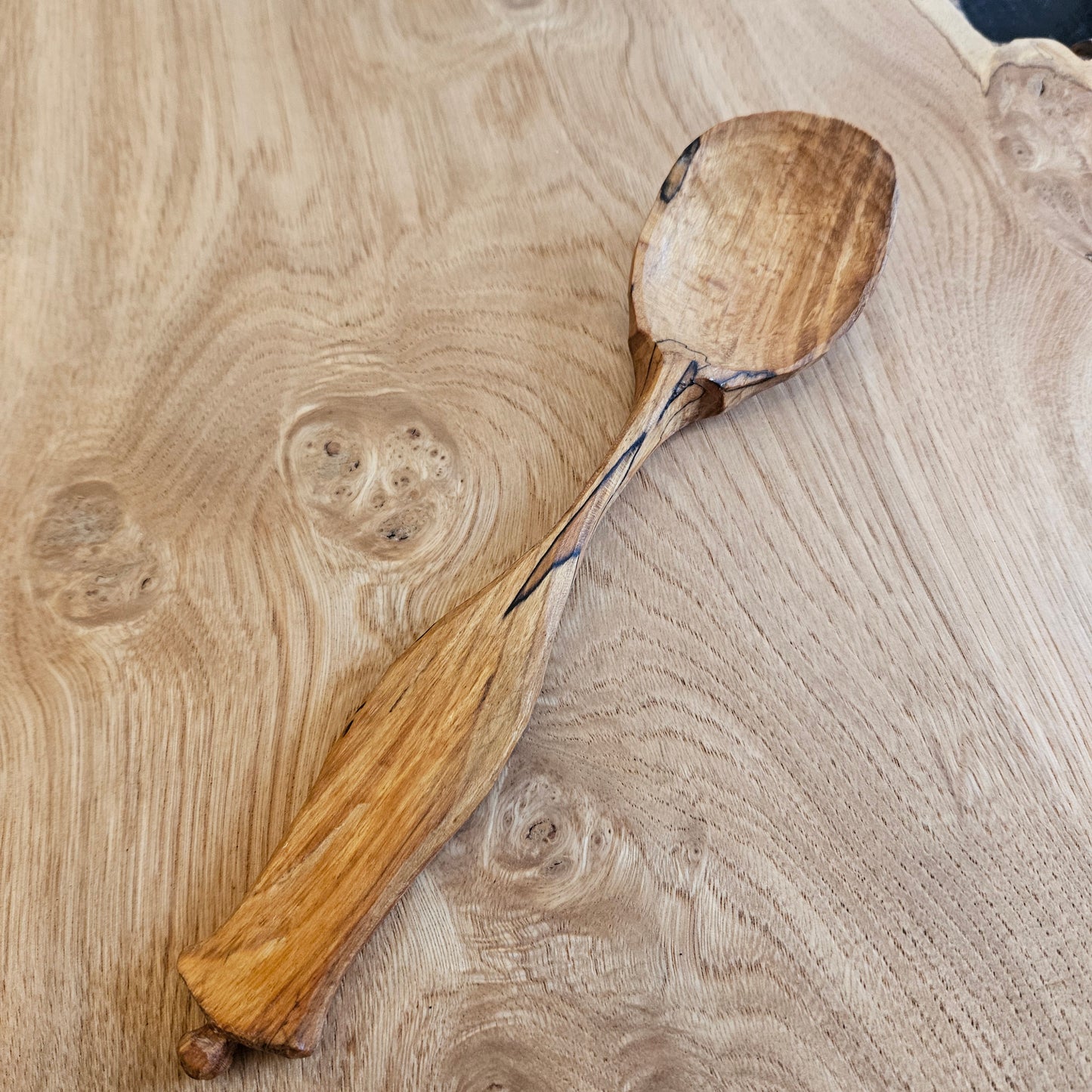 Spalted Cherry Eating Spoon