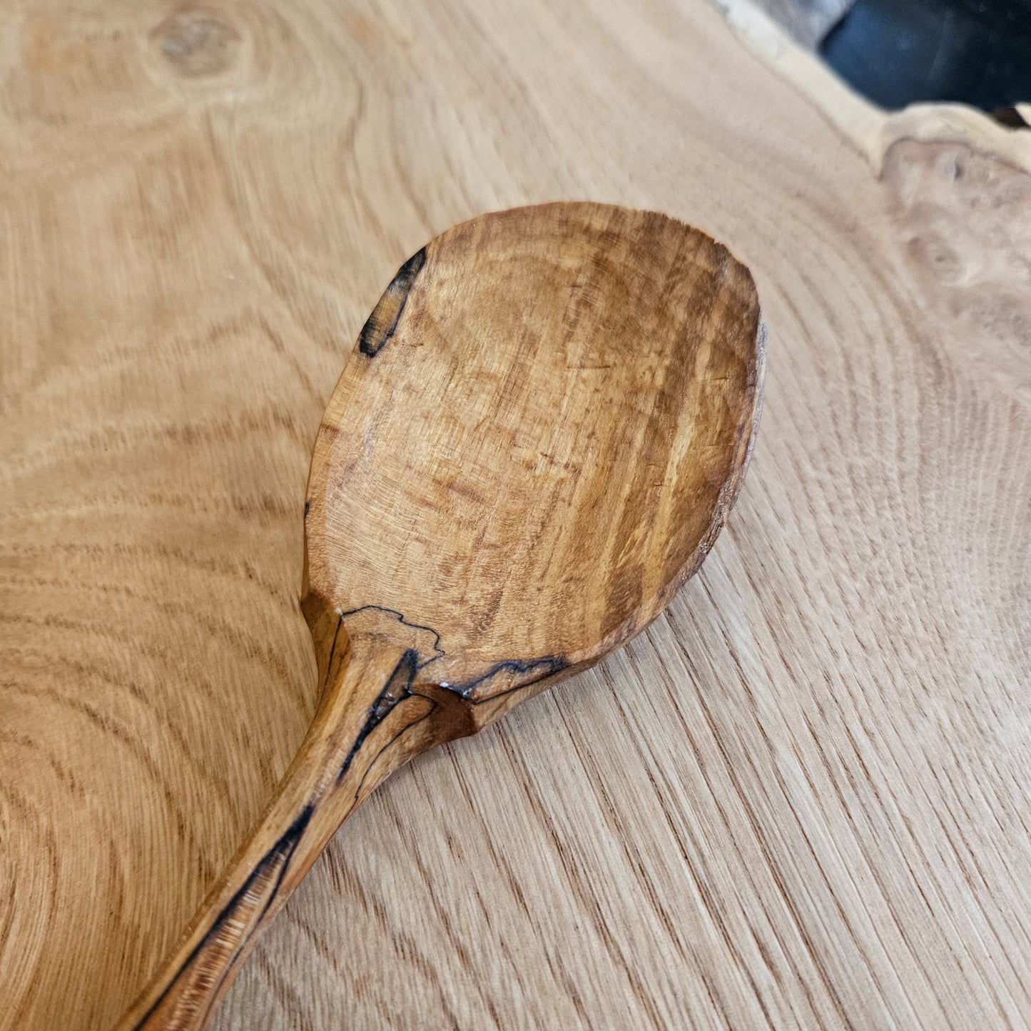 Spalted Cherry Eating Spoon