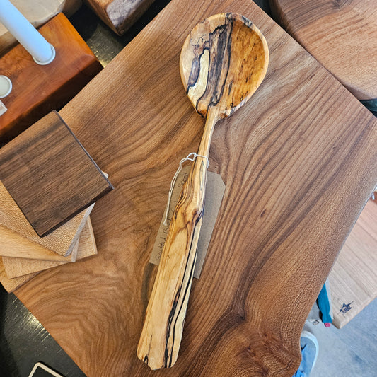 Large Spalted Birch Cooking Spoon
