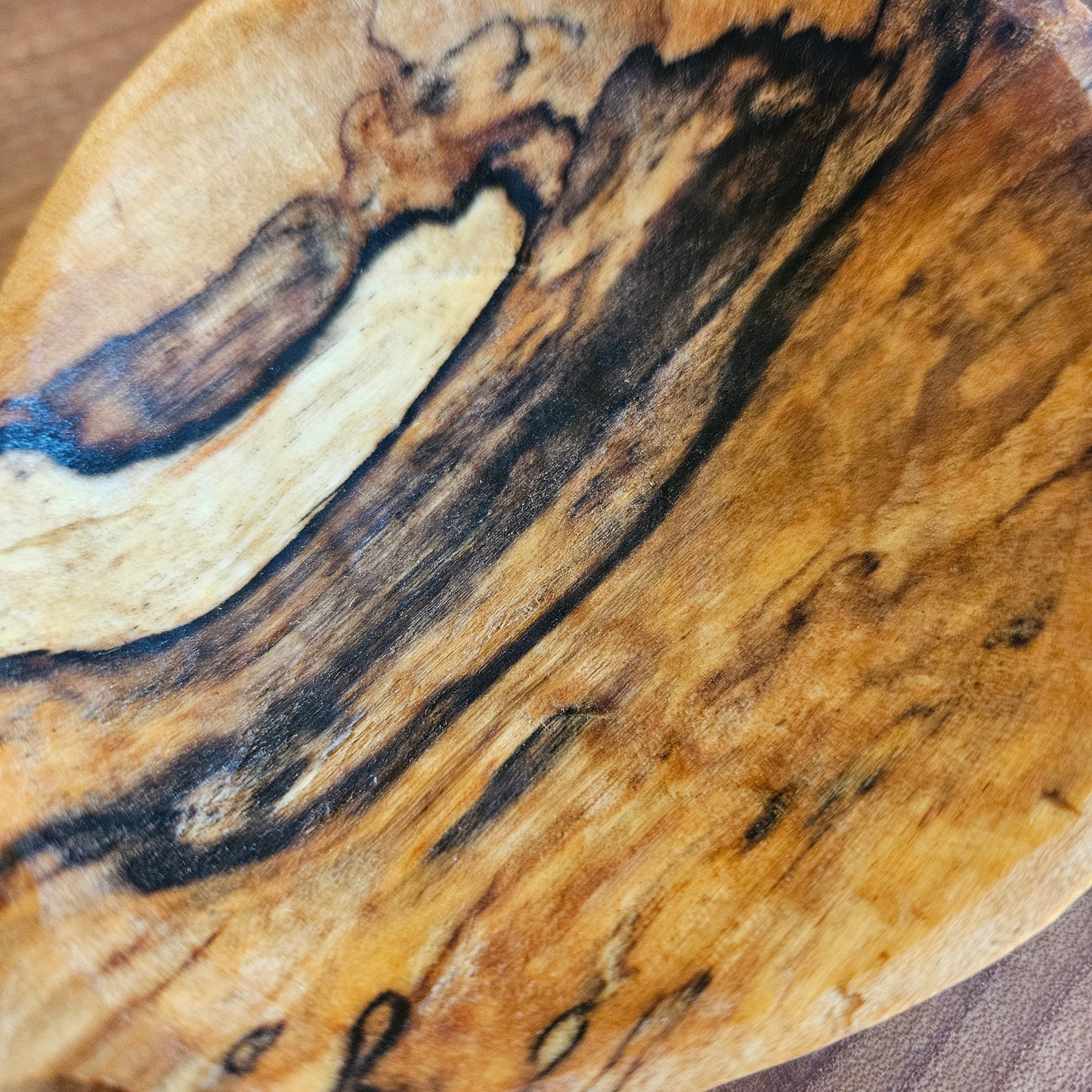 Large Spalted Birch Cooking Spoon