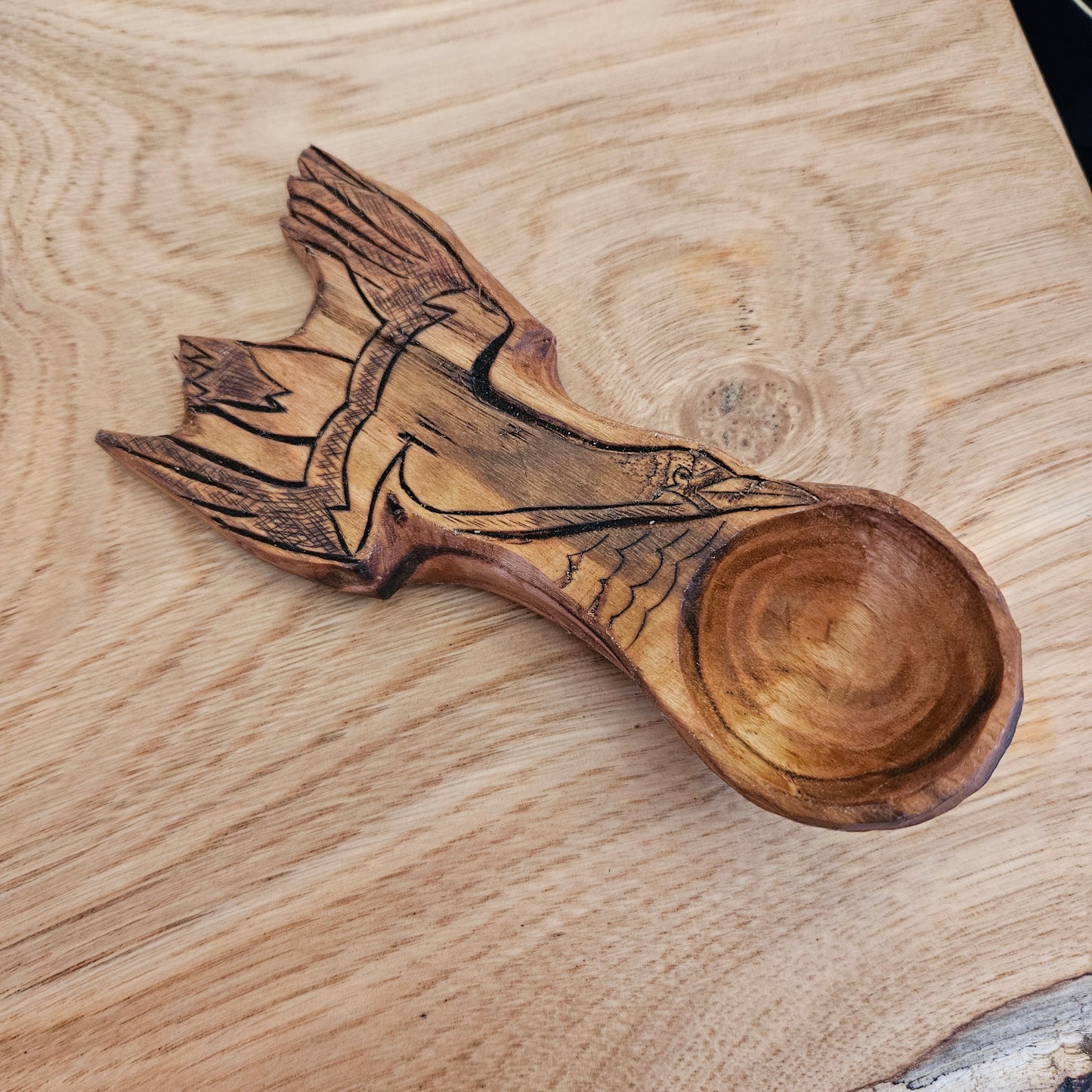Gannet Cherry Wood Coffee Scoop