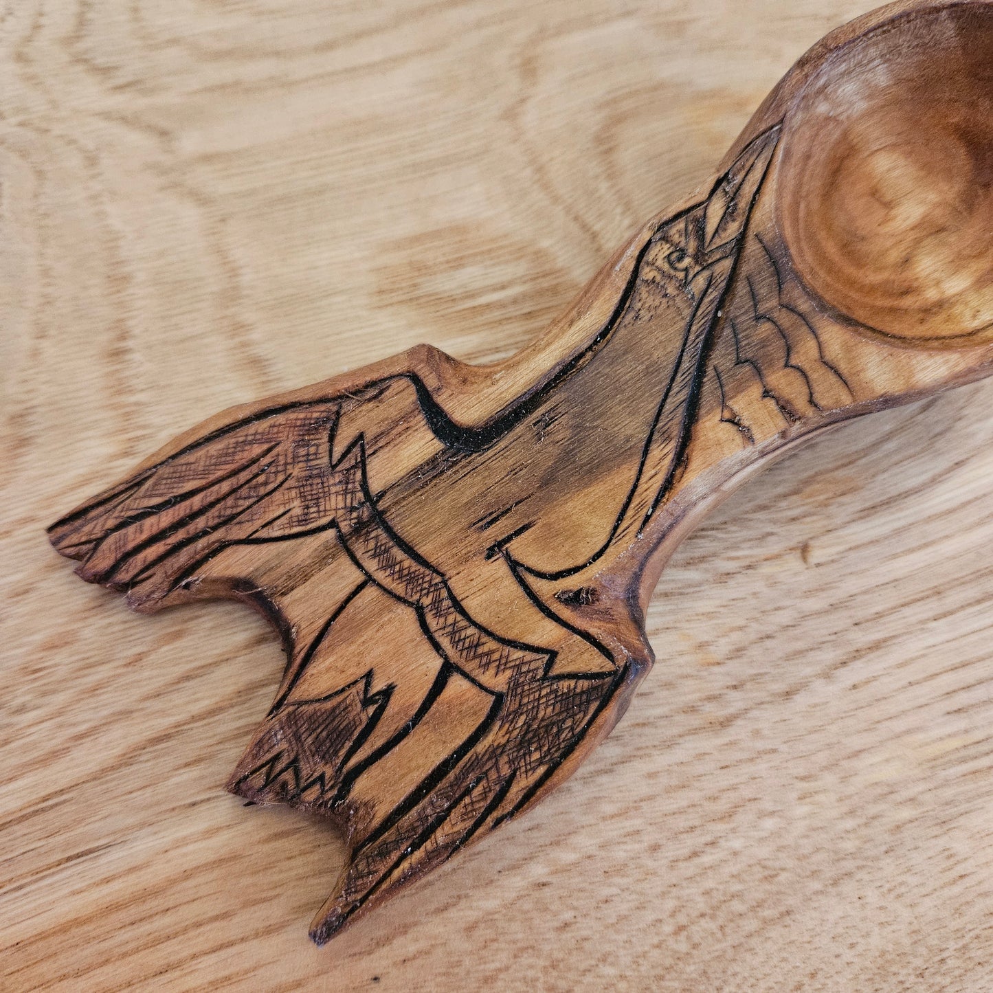 Gannet Cherry Wood Coffee Scoop