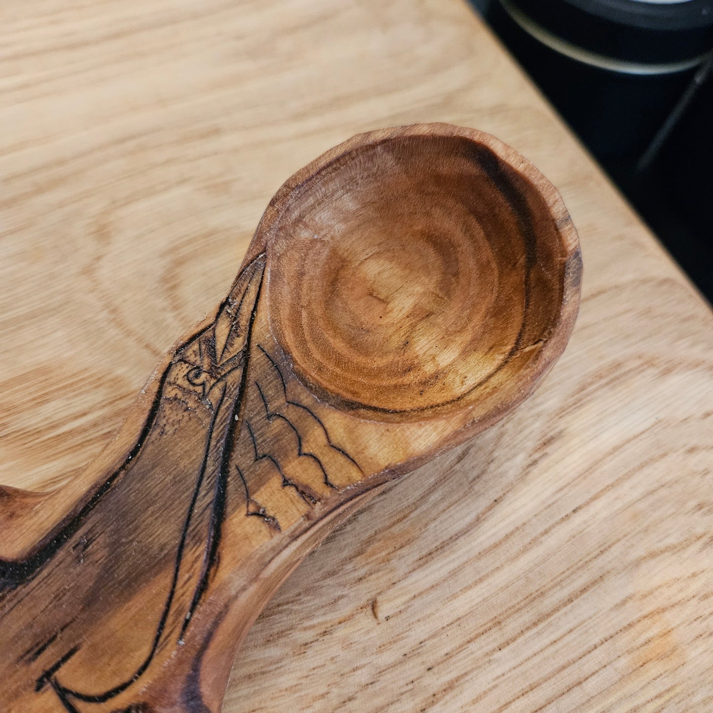Gannet Cherry Wood Coffee Scoop