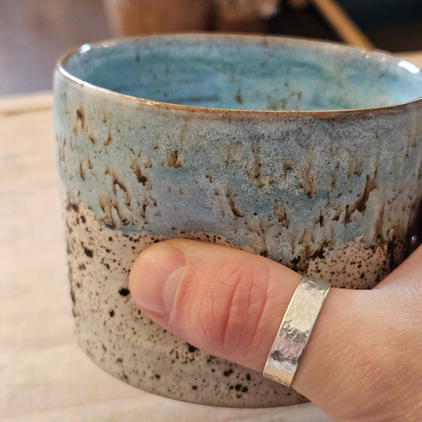 Blue Thumb Mug