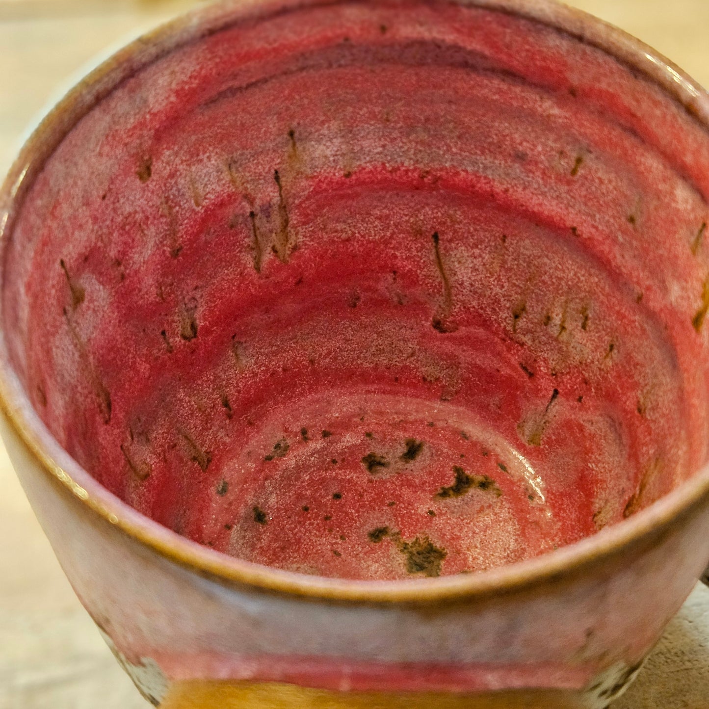 Red / Pink Moon Mug