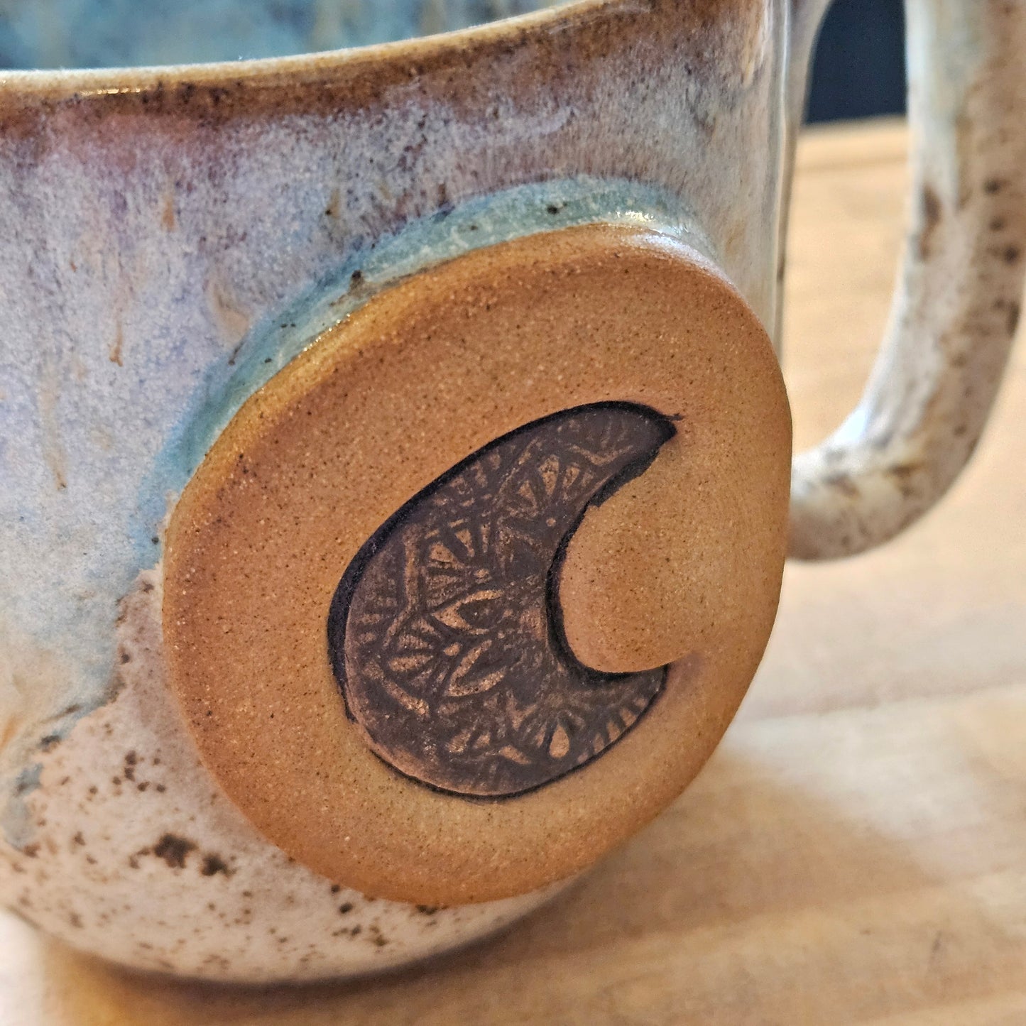 Light Blue Moon Mug