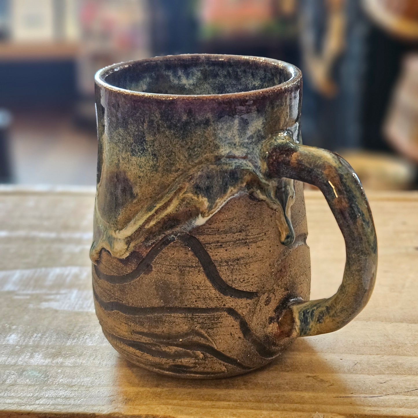Large Textured Mug