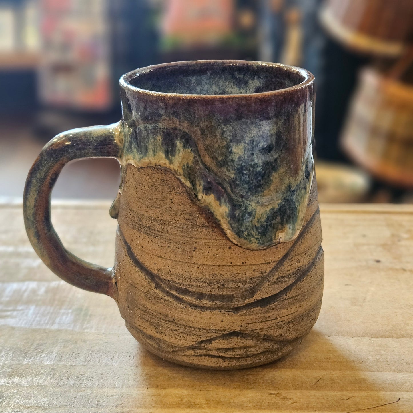 Large Textured Mug