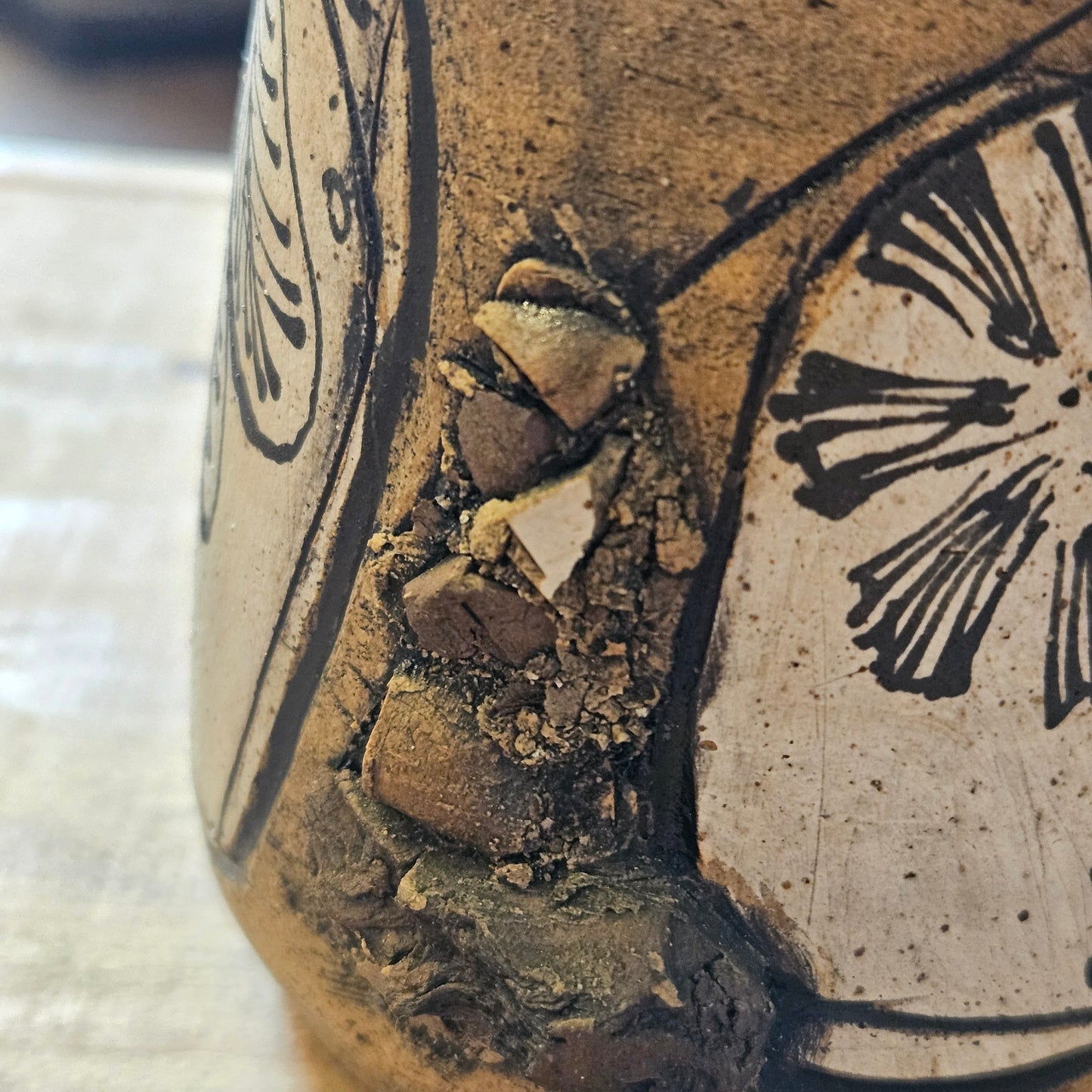 Botanical Textured Mug