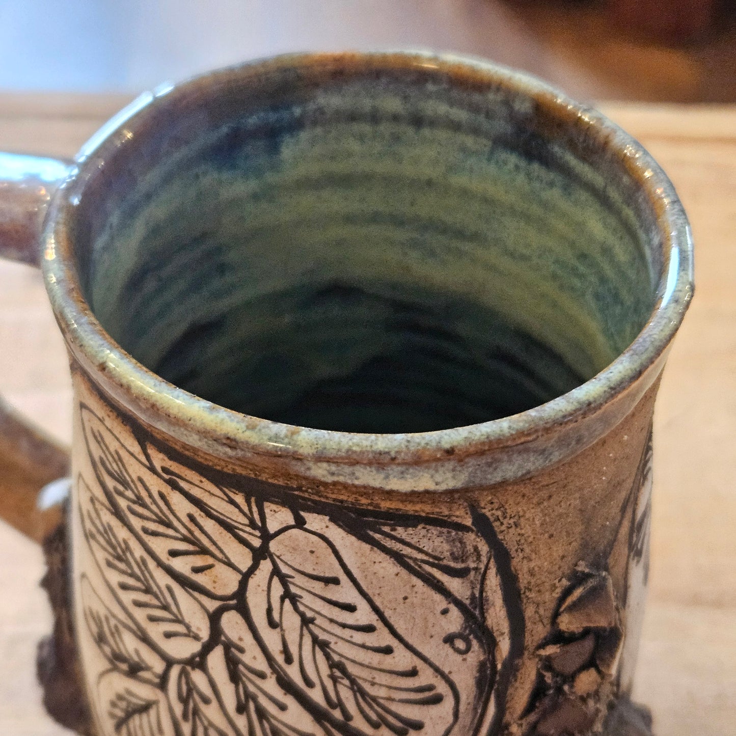 Botanical Textured Mug