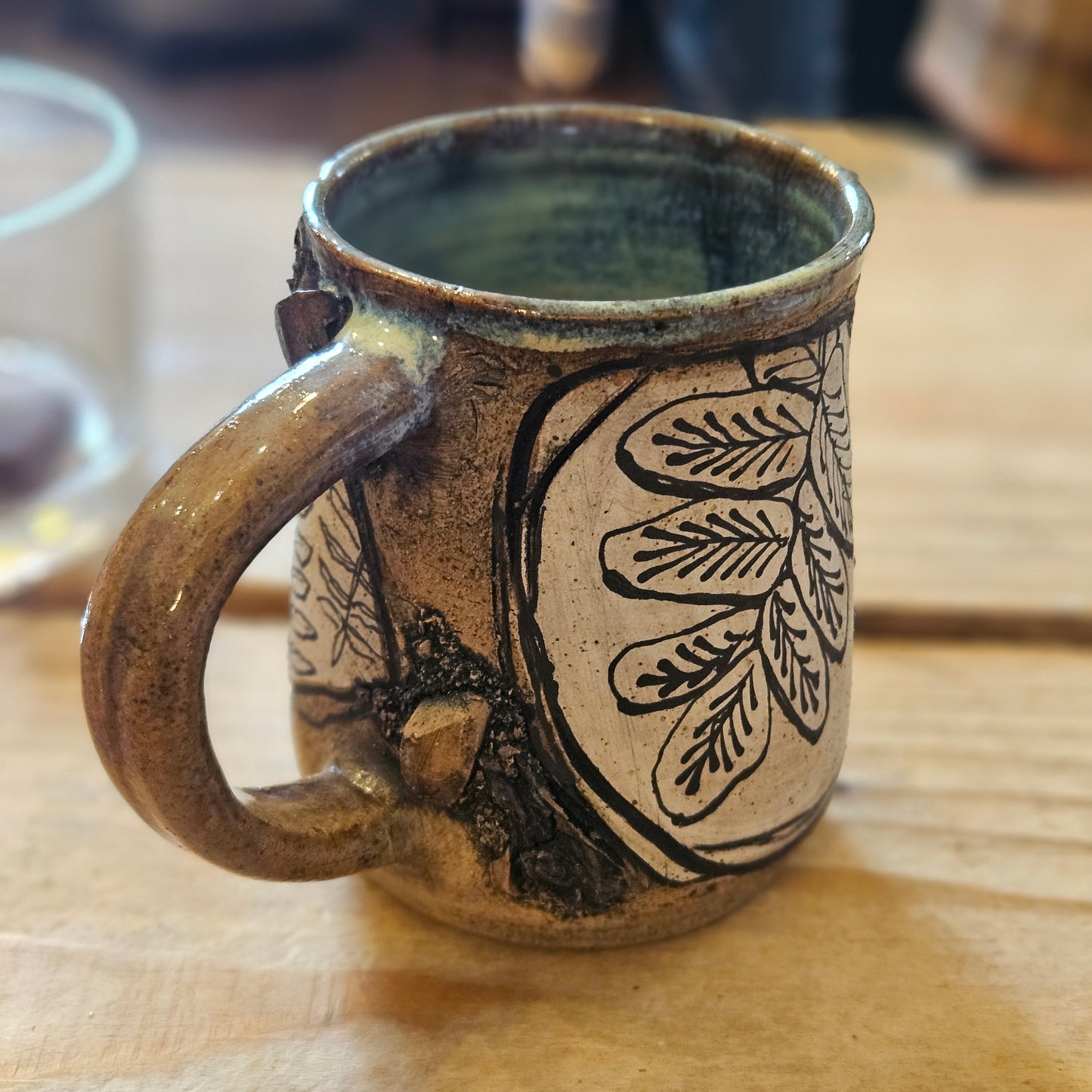 Botanical Textured Mug