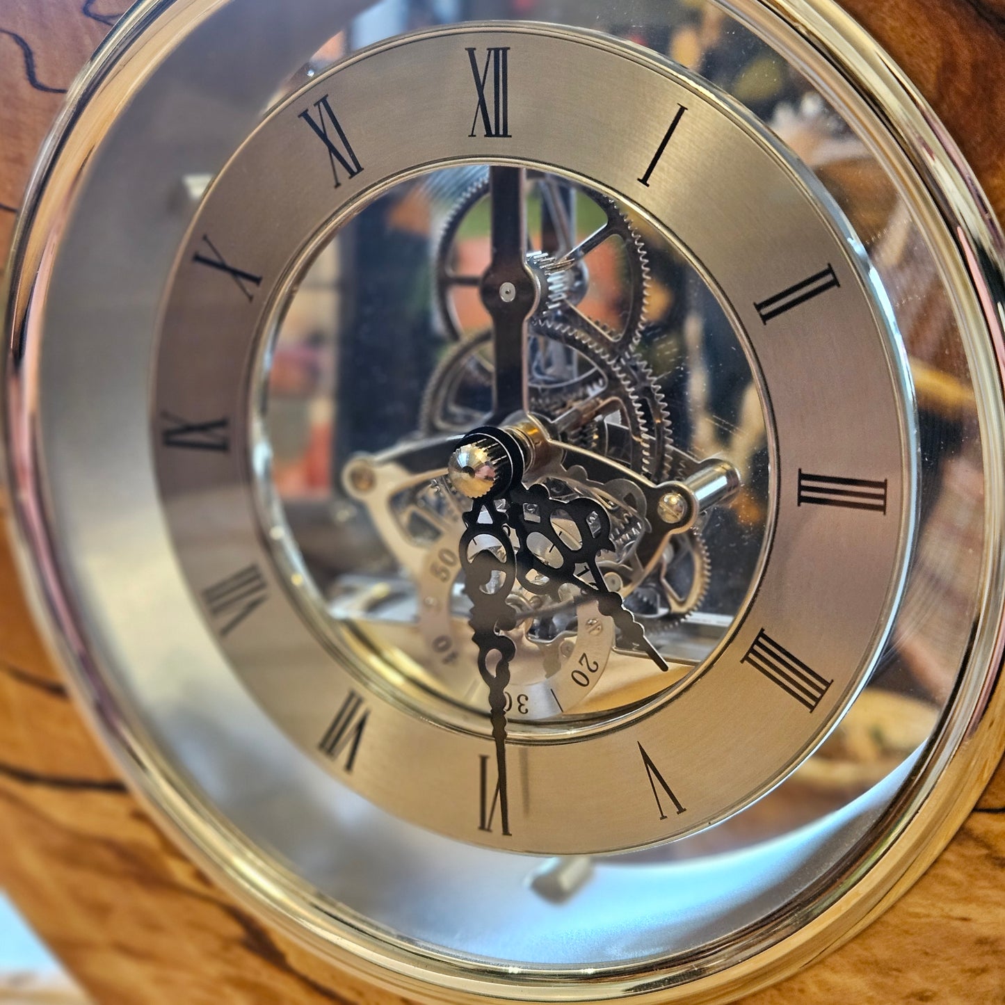 Wood Turned Clock