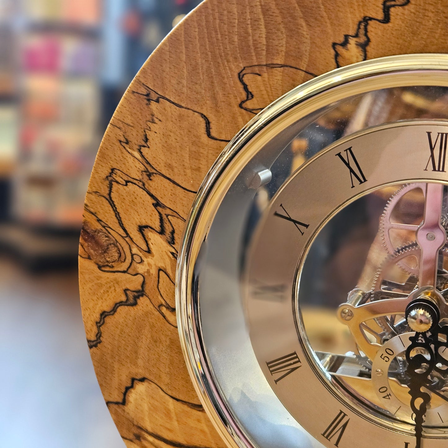 Wood Turned Clock