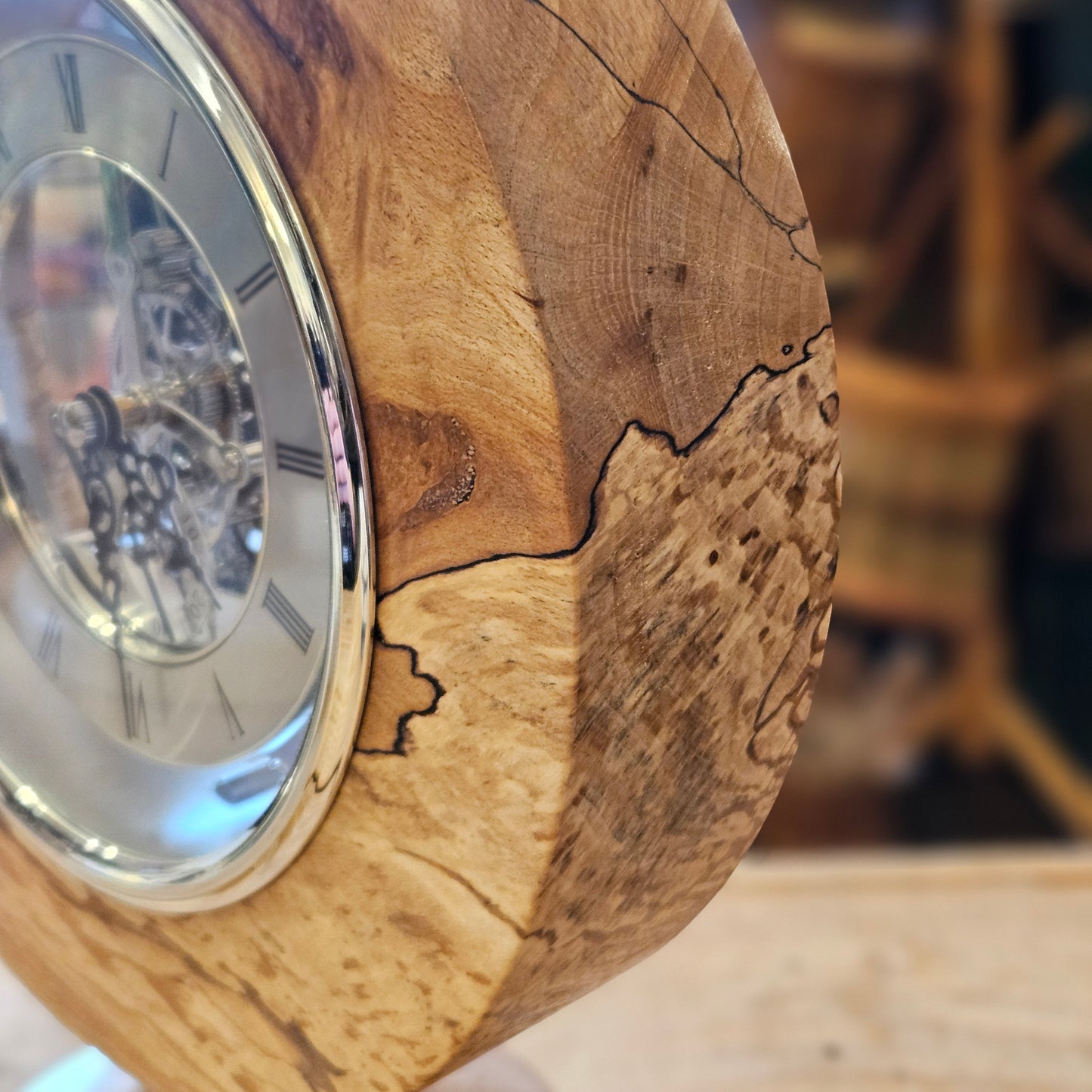 Wood Turned Clock