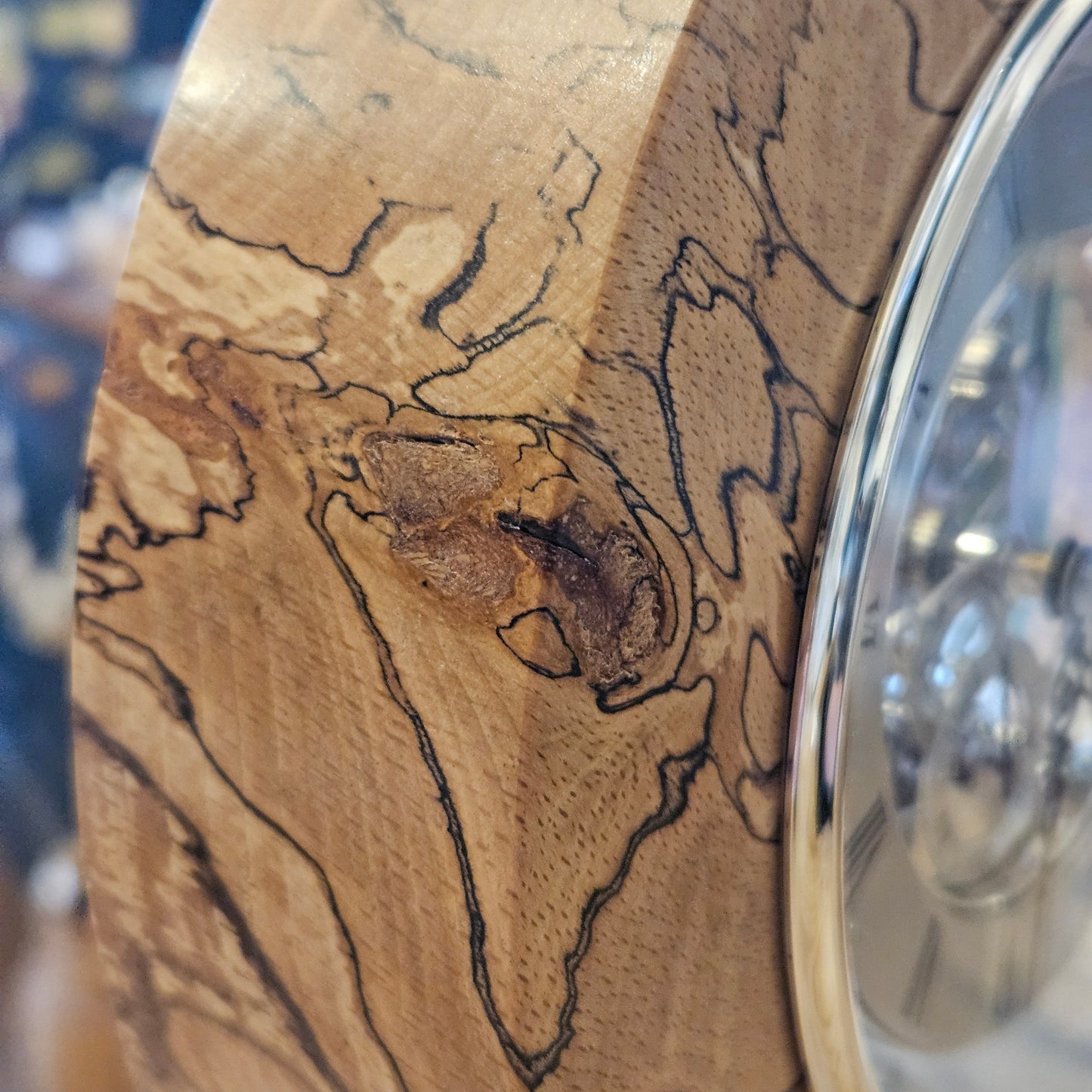 Wood Turned Clock