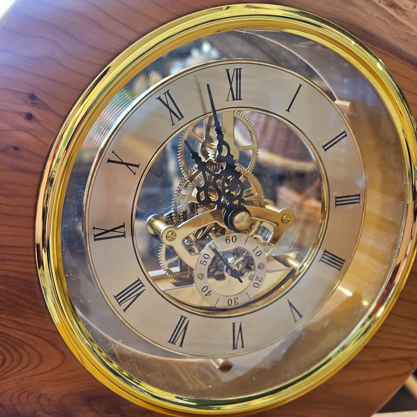 Wood Turned Clock