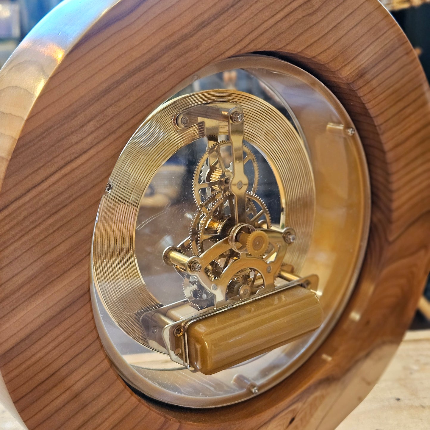 Wood Turned Clock