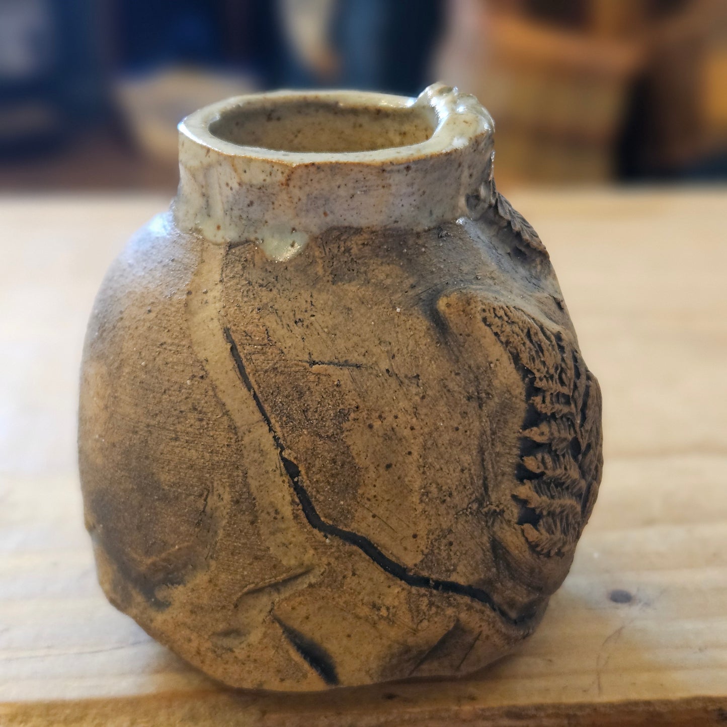 Fern Leaf Mini Vase