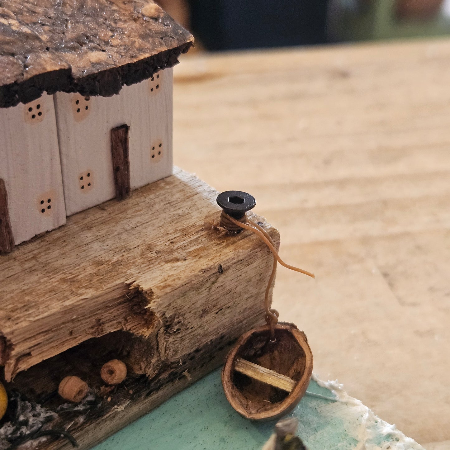 Black & Gold Driftwood House