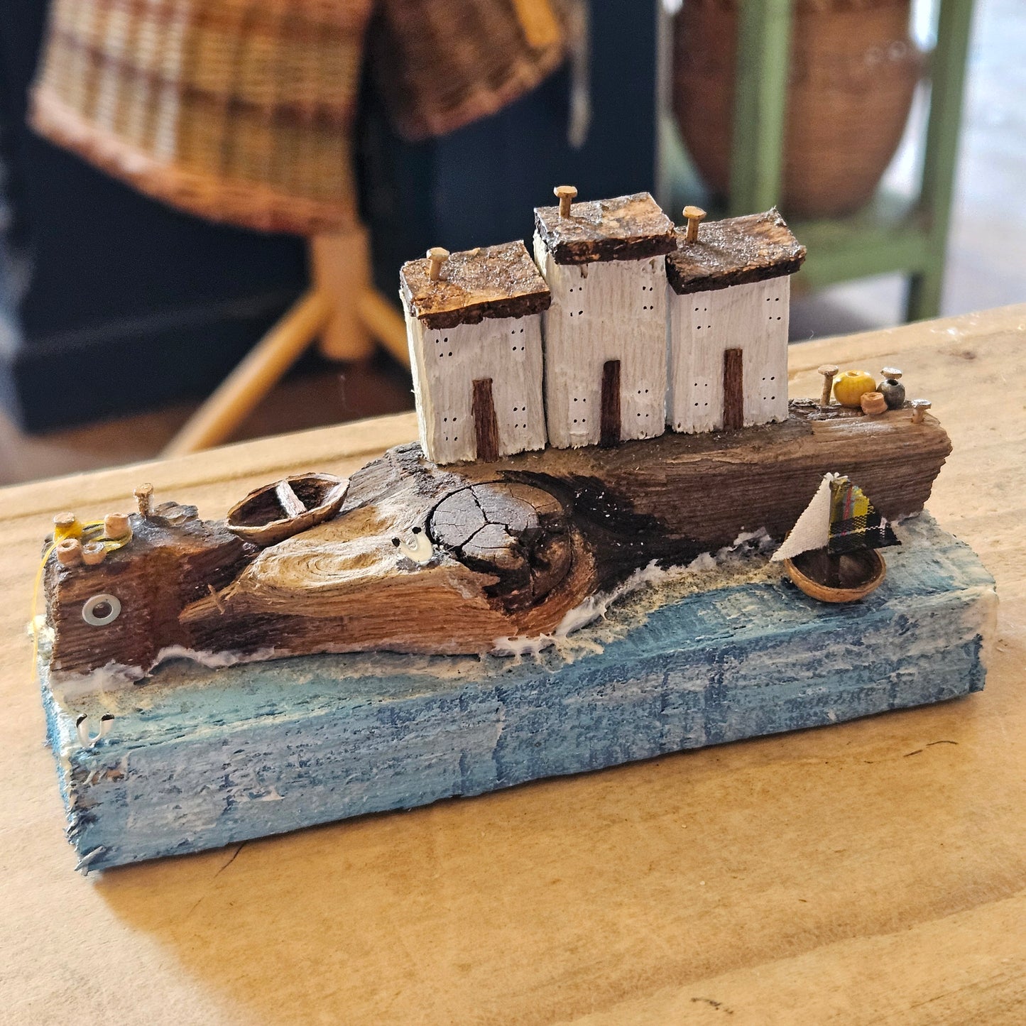 Rugged Coast Driftwood House
