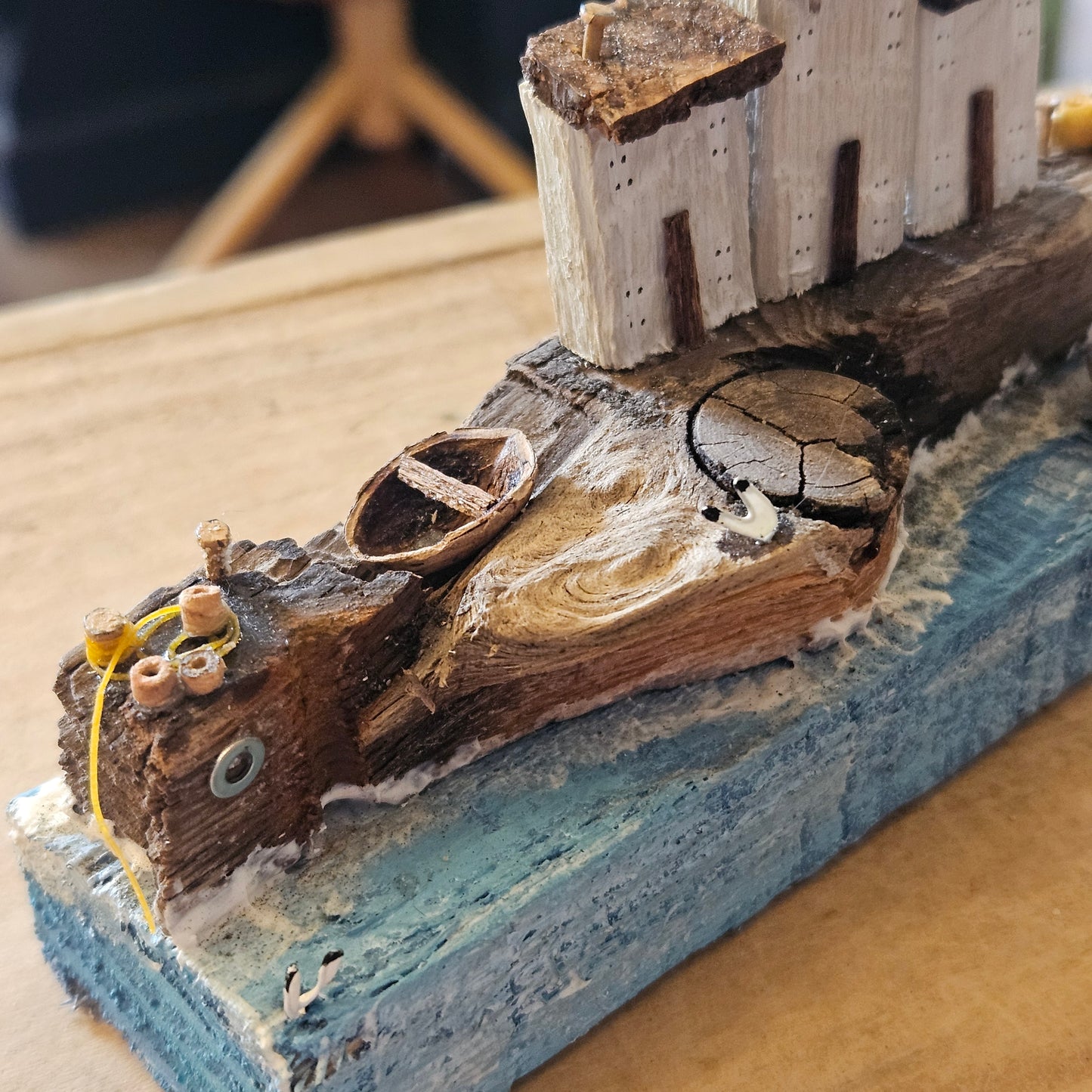 Rugged Coast Driftwood House