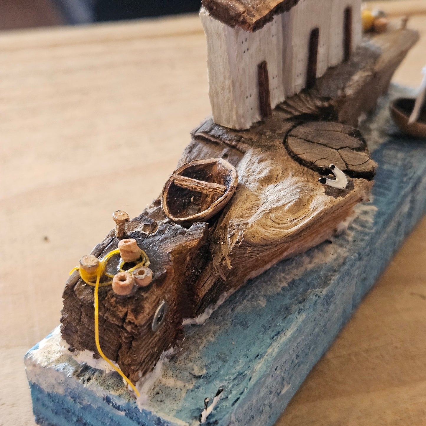 Rugged Coast Driftwood House