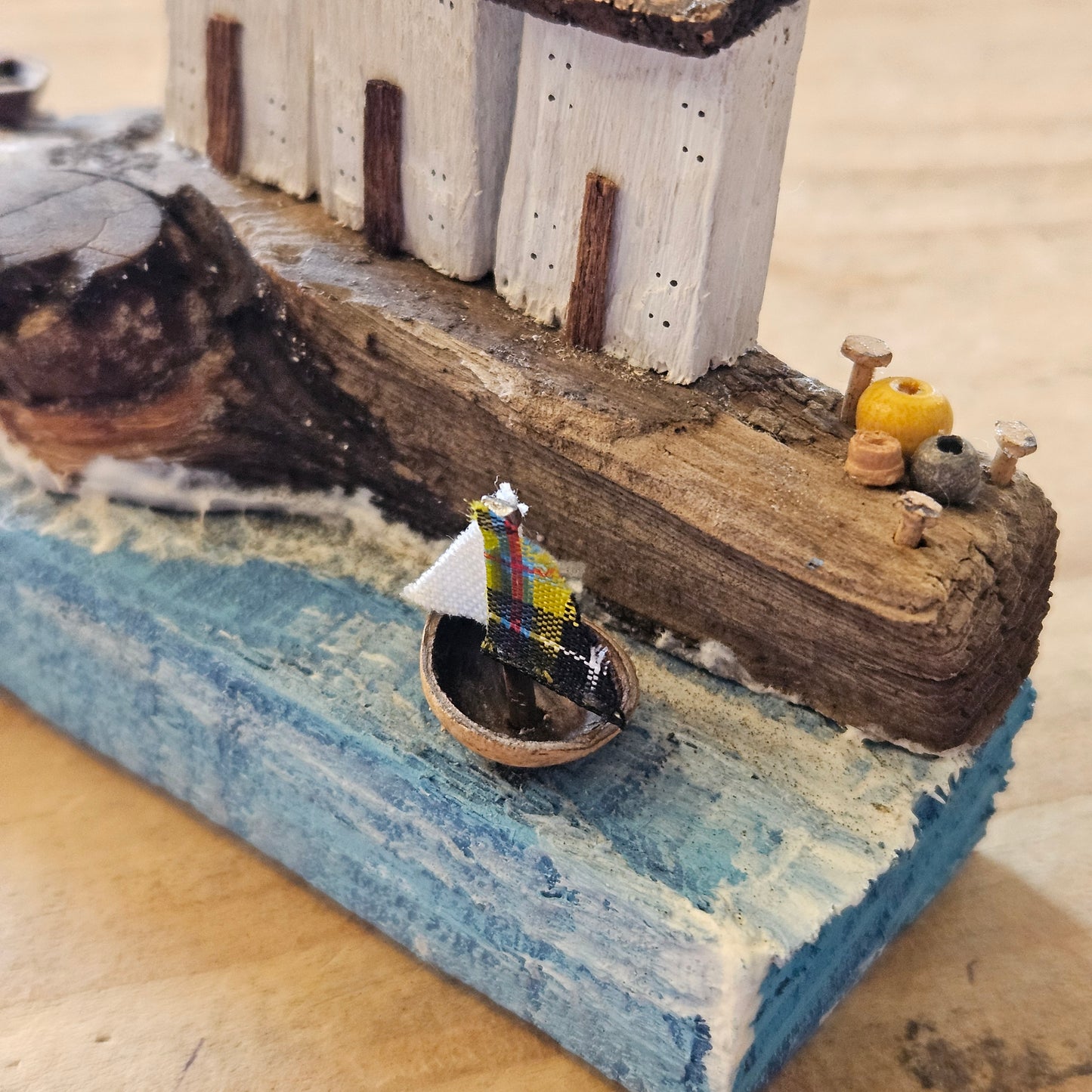 Rugged Coast Driftwood House