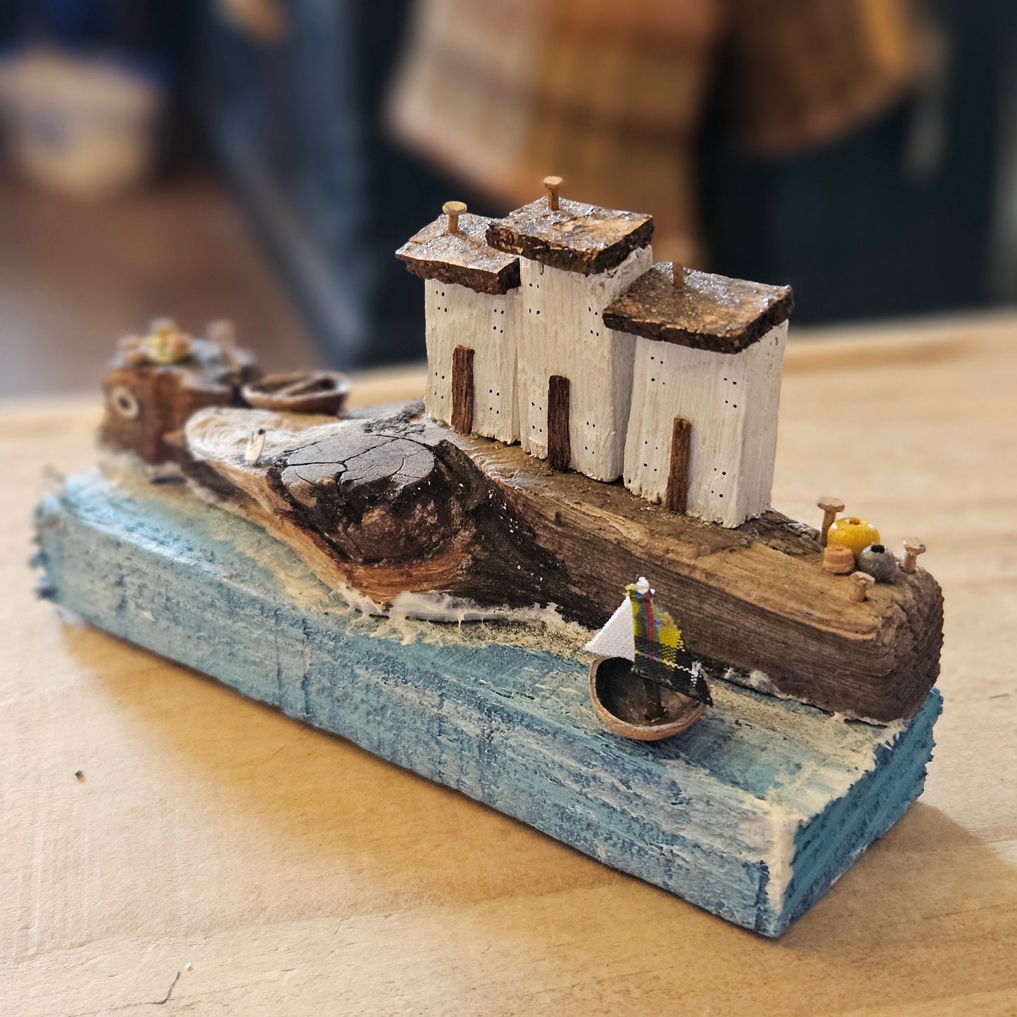 Rugged Coast Driftwood House
