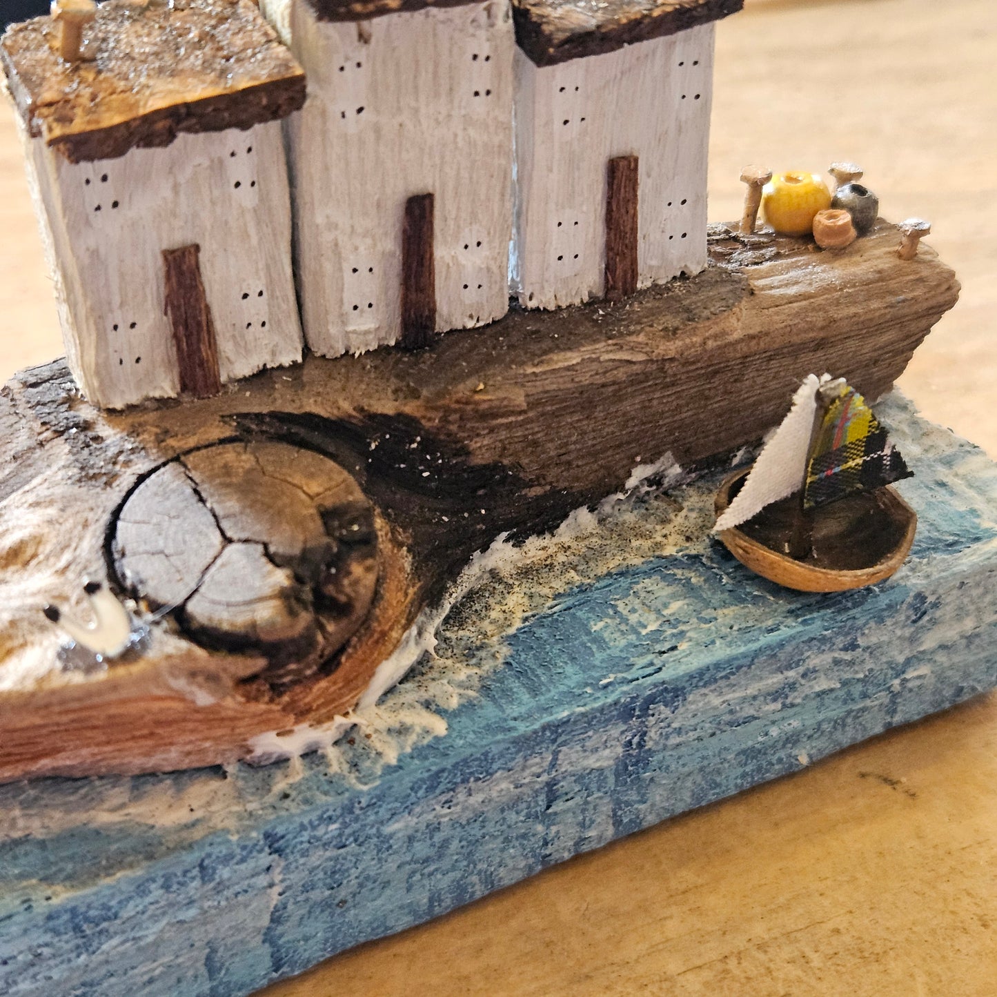 Rugged Coast Driftwood House