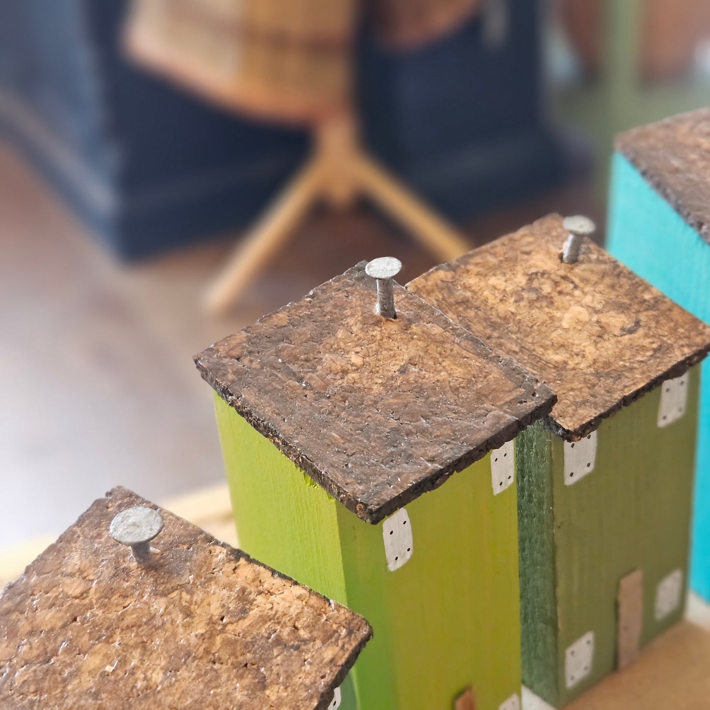 Rainbow Street Driftwood Houses