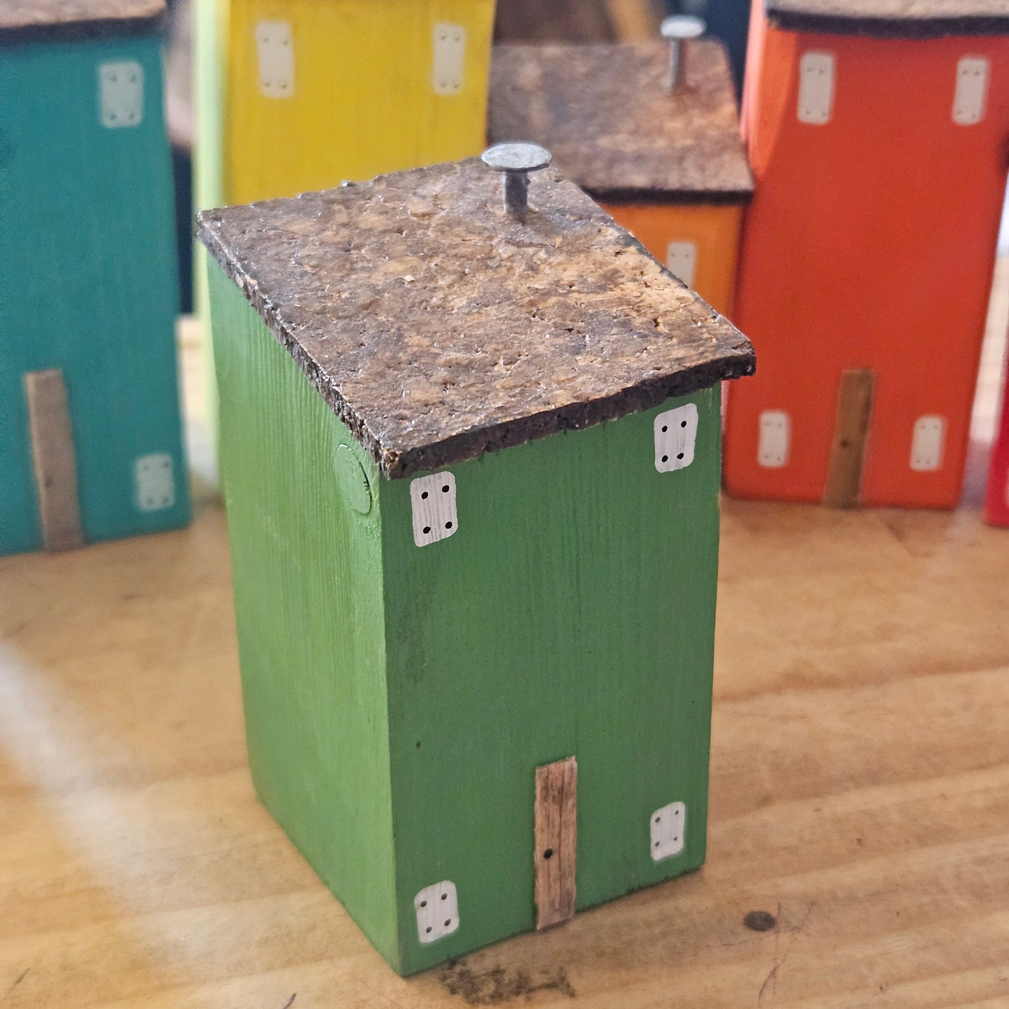 Rainbow Street Driftwood Houses