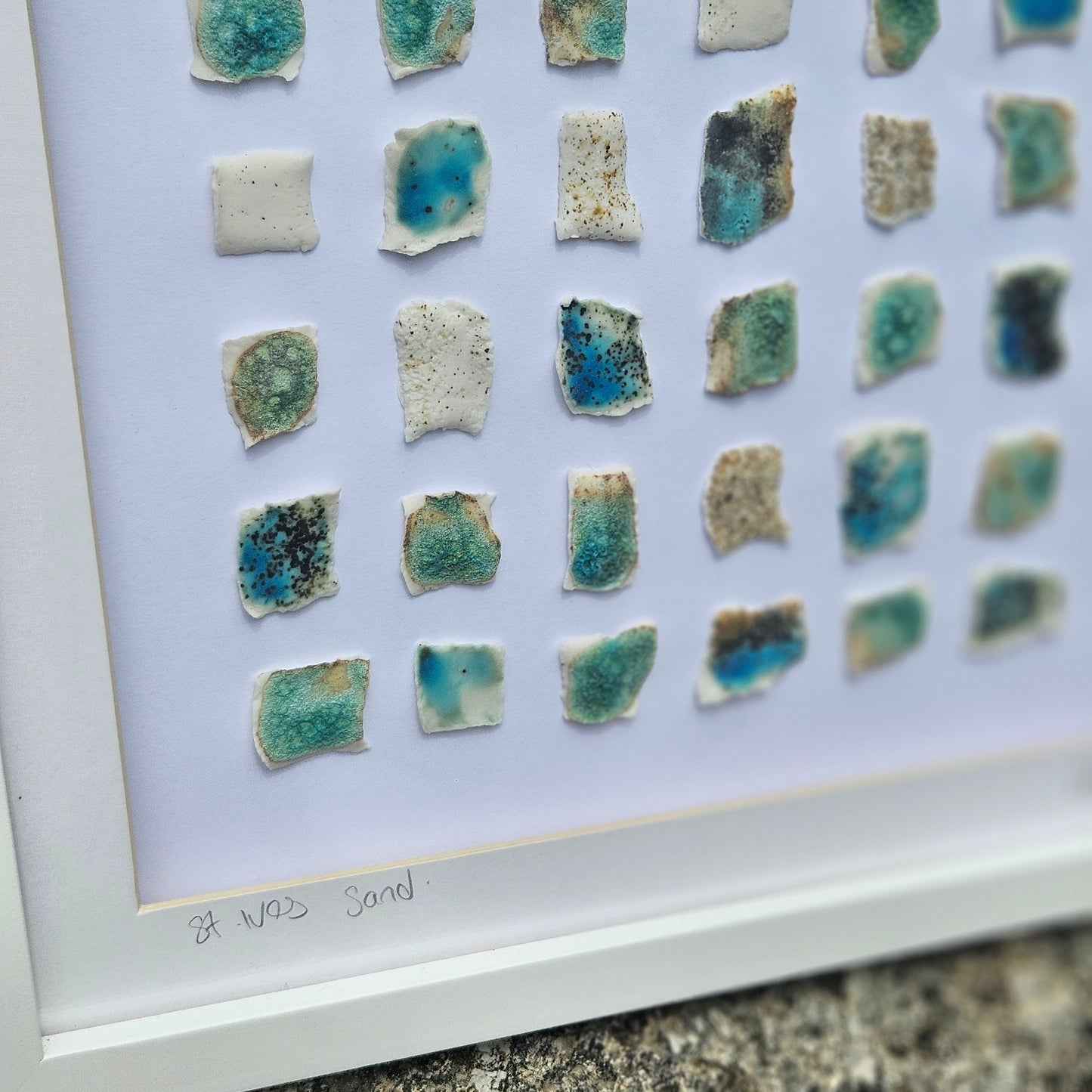 St Ives Sand Ceramic Wall Art