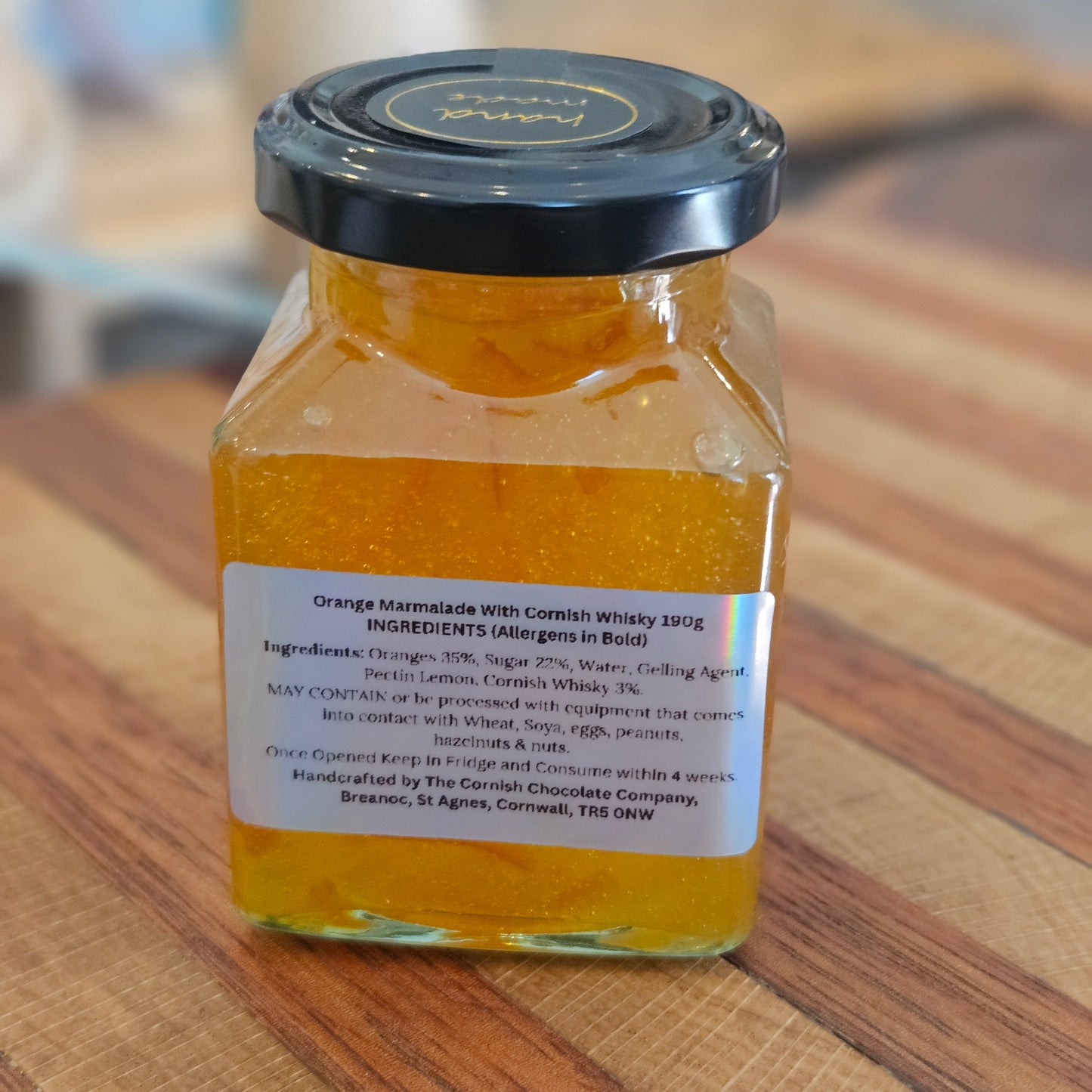 Cornish Whisky Marmalade 190g