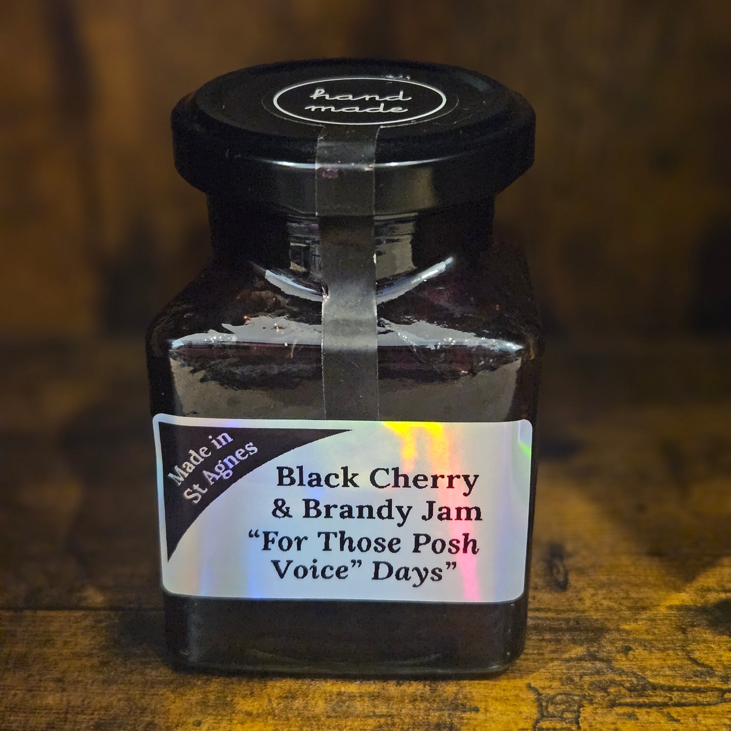 Black Cherry & Brandy Jam 200g