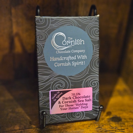 70.5% Dark Chocolate & Cornish Seasalt Bar