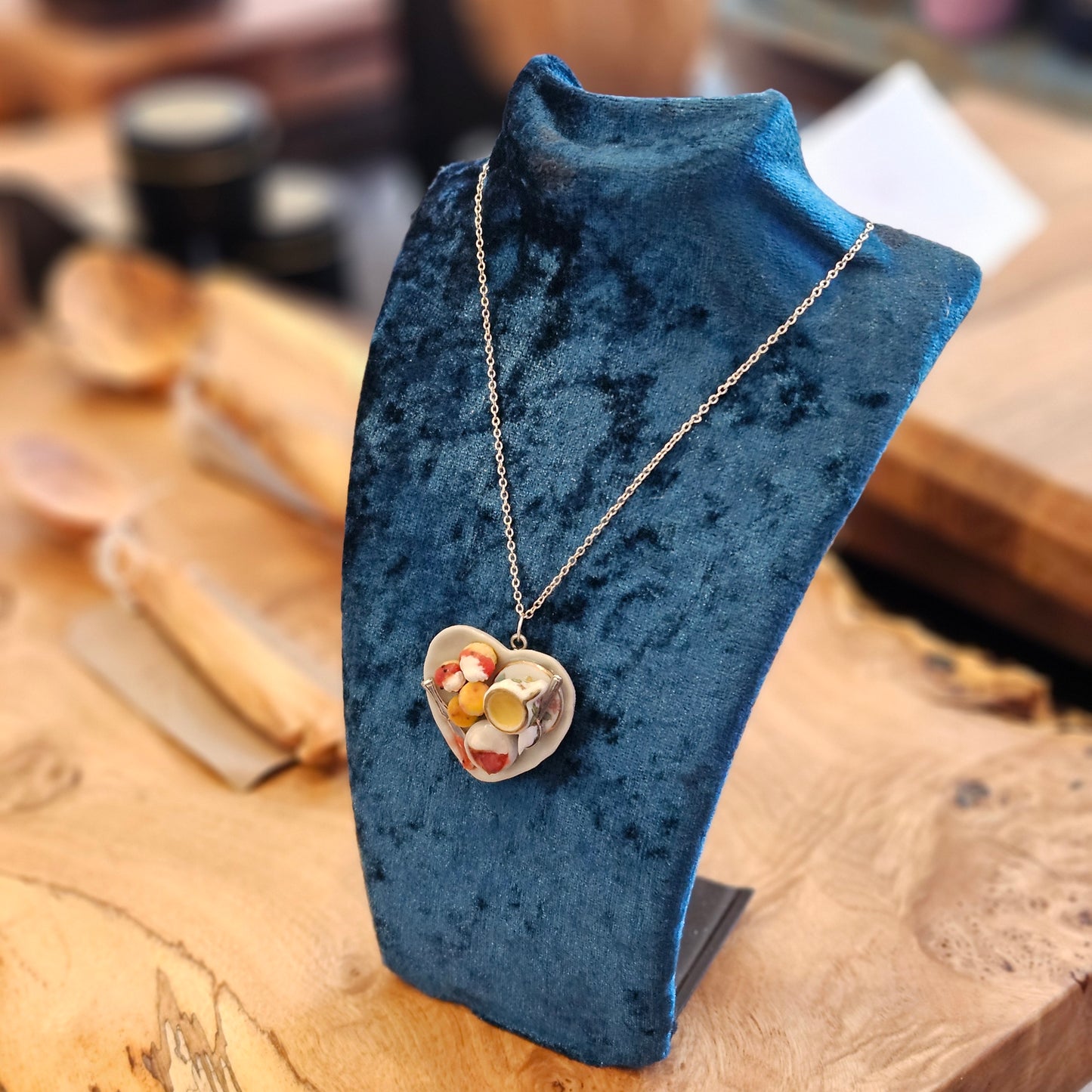 Miniature Cream Tea Necklace