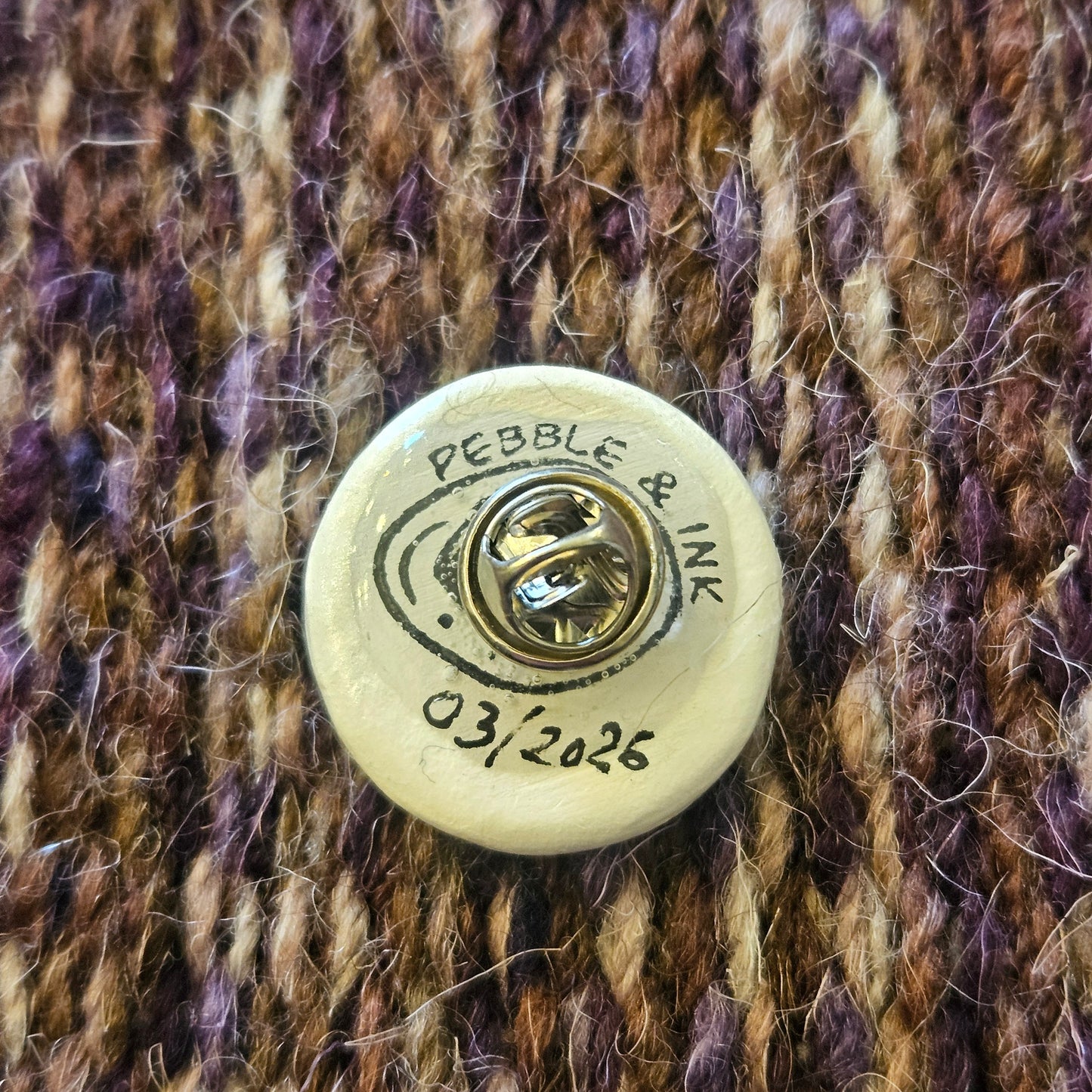 Sleeping Fox Pin Badge
