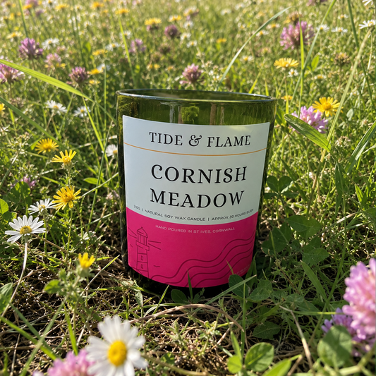 Cornish Meadow Soy Wax Candle Jar