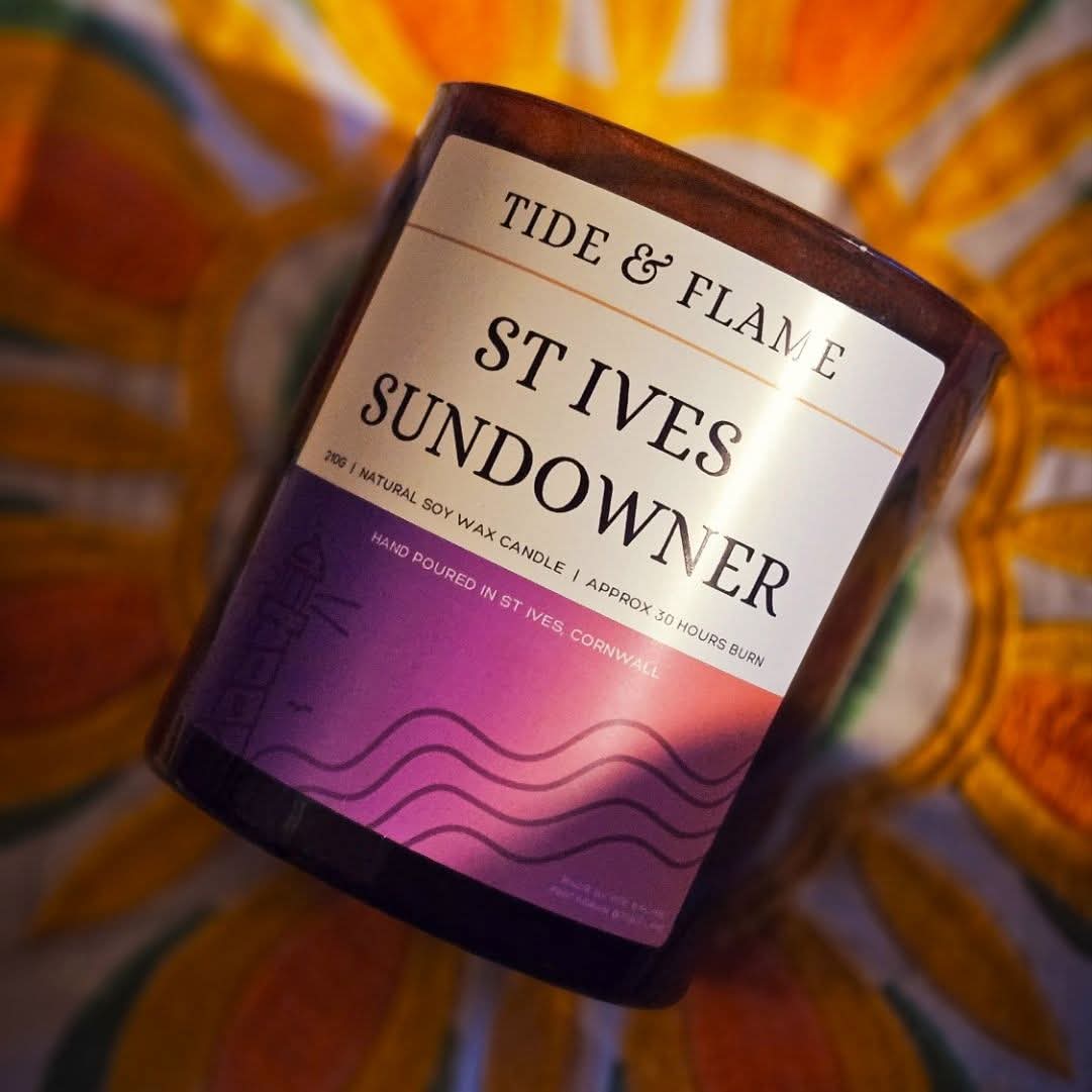 St Ives Sundowner Soy Wax Candle Jar