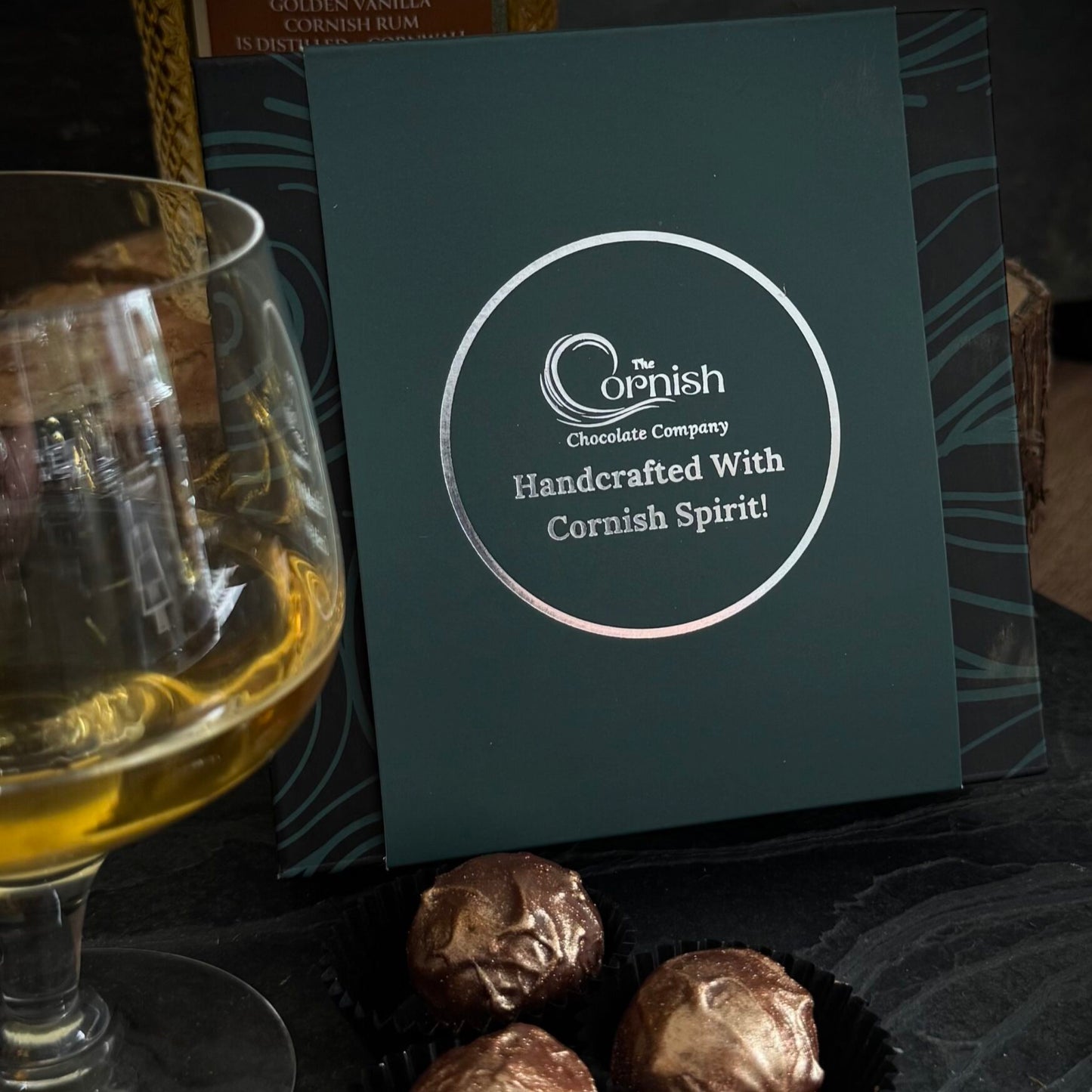 Peanut Whisky Liqueur & Caramel Truffles